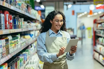Responsable de département en grande distribution